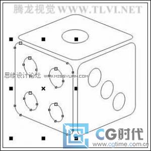 在CorelDRAW中为对象填选择颜色