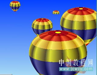 Illustrator实例教程：热气球的简单制作方法_中国教程网