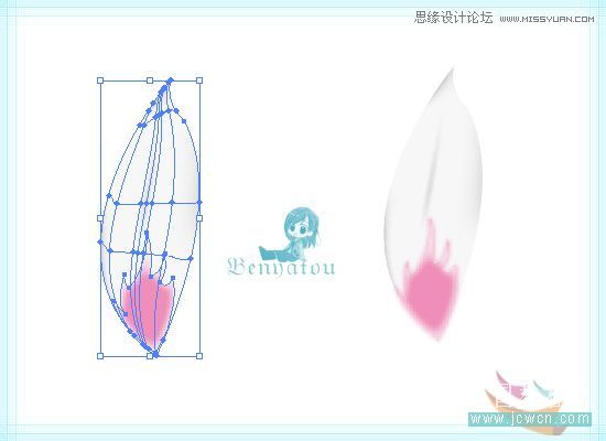 Illustrator绘制有意境的花朵教程