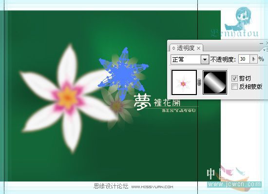 Illustrator绘制有意境的花朵教程