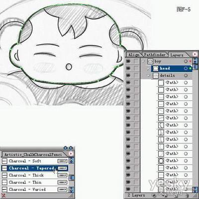 用Illustrator绘制年画“年年有余”_天极设计在线整理