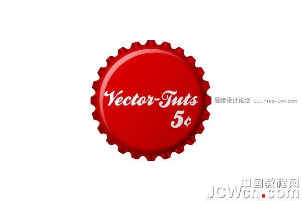 Illustrator CS4绘制漂亮的葡萄酒瓶盖