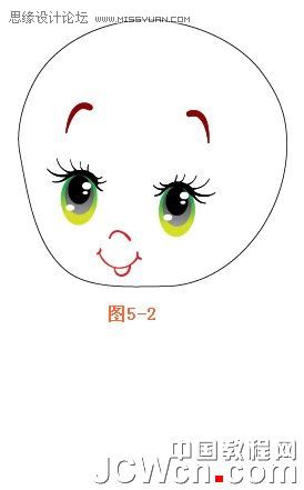Illustrator鼠绘教程：绘制可爱的宝宝