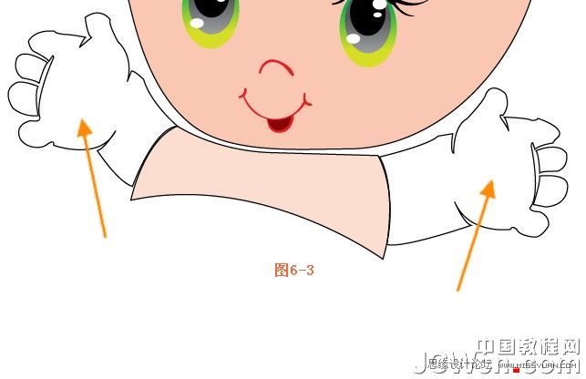 Illustrator鼠绘教程：绘制可爱的宝宝
