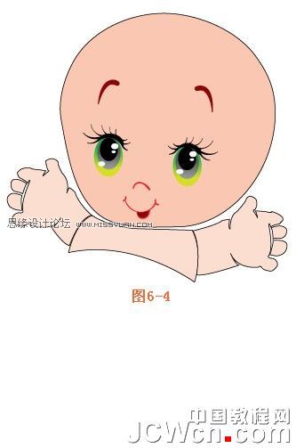 Illustrator鼠绘教程：绘制可爱的宝宝