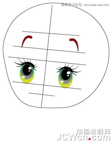 Illustrator鼠绘教程：绘制可爱的宝宝