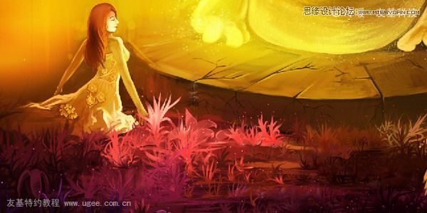 绘画教程：友基温暖插画教程《青蛙王子》