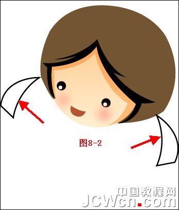 Illustrator鼠绘教程：绘制雪地上堆雪人的孩童插画（下）_中国教程网