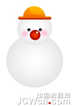 Illustrator鼠绘教程：绘制雪地上堆雪人的孩童插画（上）_中国教程网