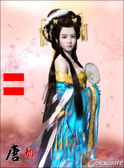 Maya教程：打造性感动人仕女图