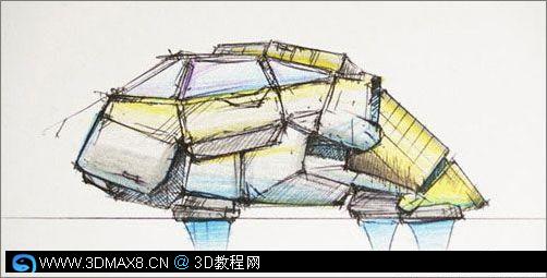 国外高手打造废墟中的铁凤凰教程