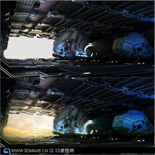 国外高手打造废墟中的铁凤凰教程