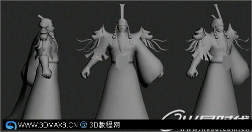 游戏《封神榜》人物纣王制作全过程