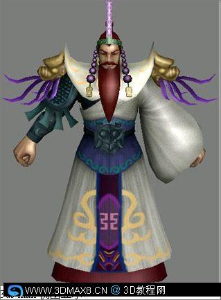 游戏《封神榜》人物纣王制作全过程