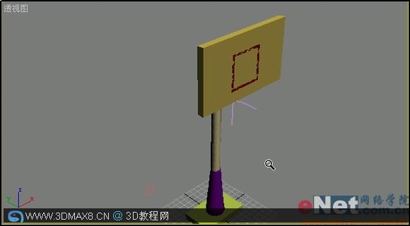 篮球场建模教程_3dmax8.cn