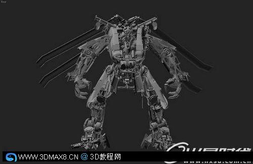《阿帕奇变形金刚》武装直升机制作教程