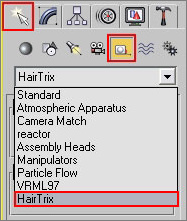3DS Max毛发插件Hairtrix秘笈之人物发