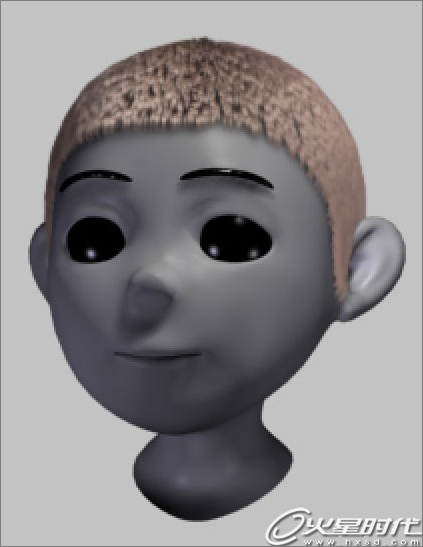 3DS Max毛发插件Hairtrix秘笈之人物发