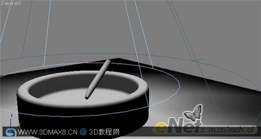 用3dsmax模拟香烟烟丝飘动效果(2)