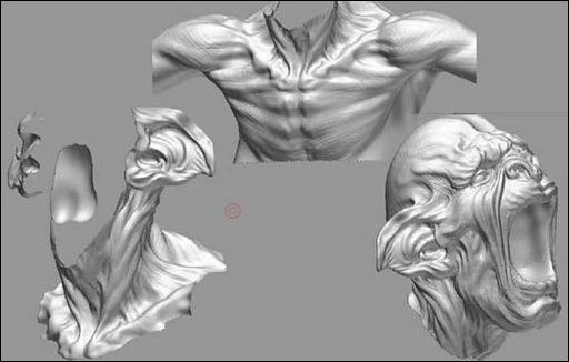3DS MAX结合ZBrush建模打造妖魔