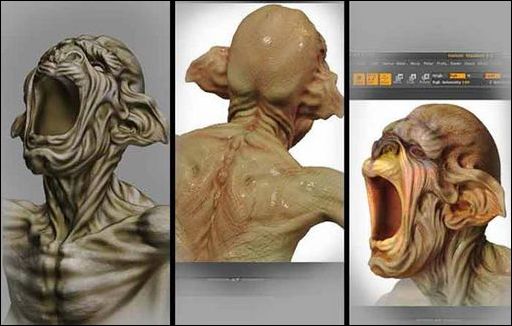 3DS MAX结合ZBrush建模打造妖魔