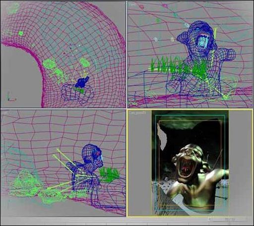 3DS MAX结合ZBrush建模打造妖魔