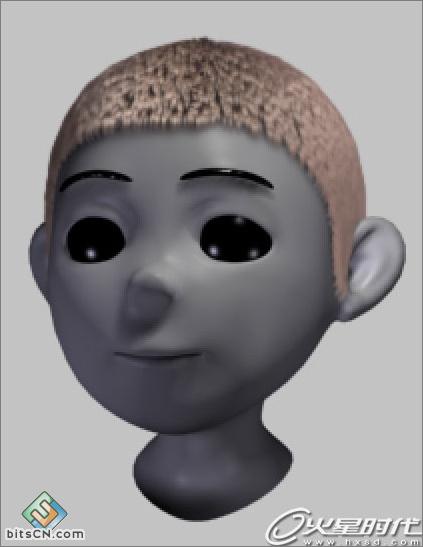 3DS Max毛发插件Hairtrix秘笈之人物发