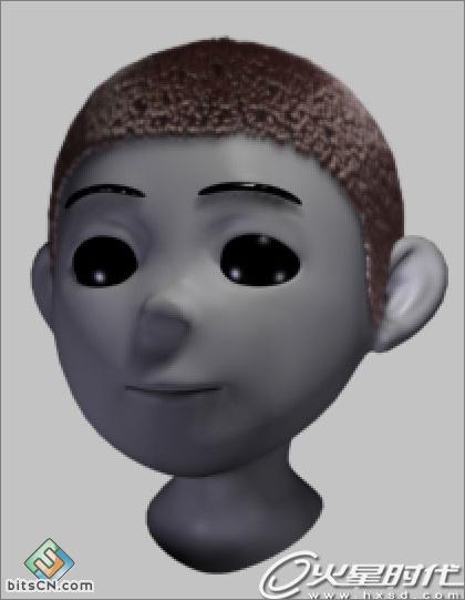 3DS Max毛发插件Hairtrix秘笈之人物发 3DS Max毛发插件Hairtrix秘笈之人物发