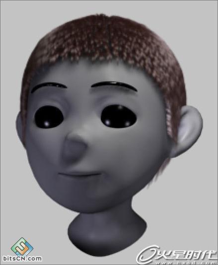 3DS Max毛发插件Hairtrix秘笈之人物发