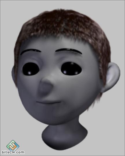 3DS Max毛发插件Hairtrix秘笈之人物发