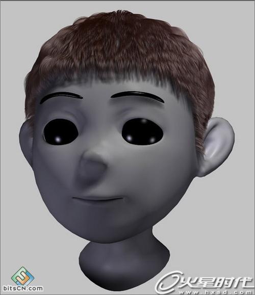 3DS Max毛发插件Hairtrix秘笈之人物发