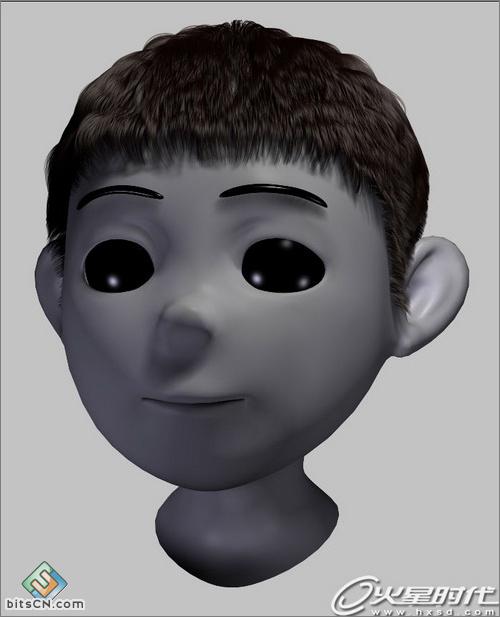 3DS Max毛发插件Hairtrix秘笈之人物发