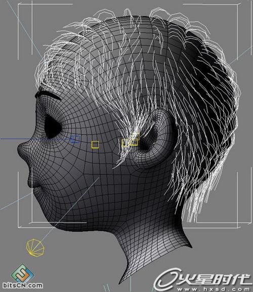 3DS Max毛发插件Hairtrix秘笈之人物发
