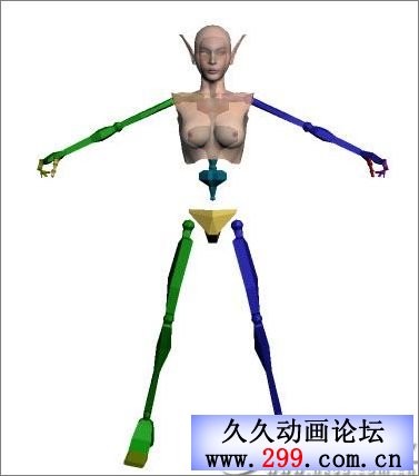 3D Max制作３Ｄ游戏美女实例教程.jpg