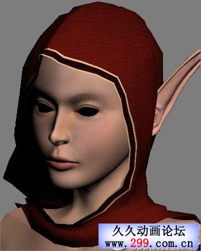 3D Max制作３Ｄ游戏美女实例教程.jpg