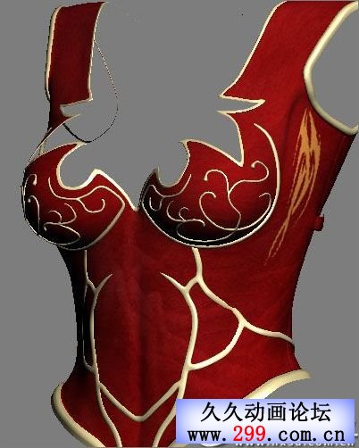 3D Max制作３Ｄ游戏美女实例教程.jpg