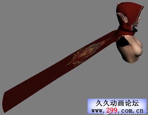 3D Max制作３Ｄ游戏美女实例教程.jpg