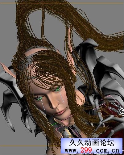 3D Max制作３Ｄ游戏美女实例教程.jpg