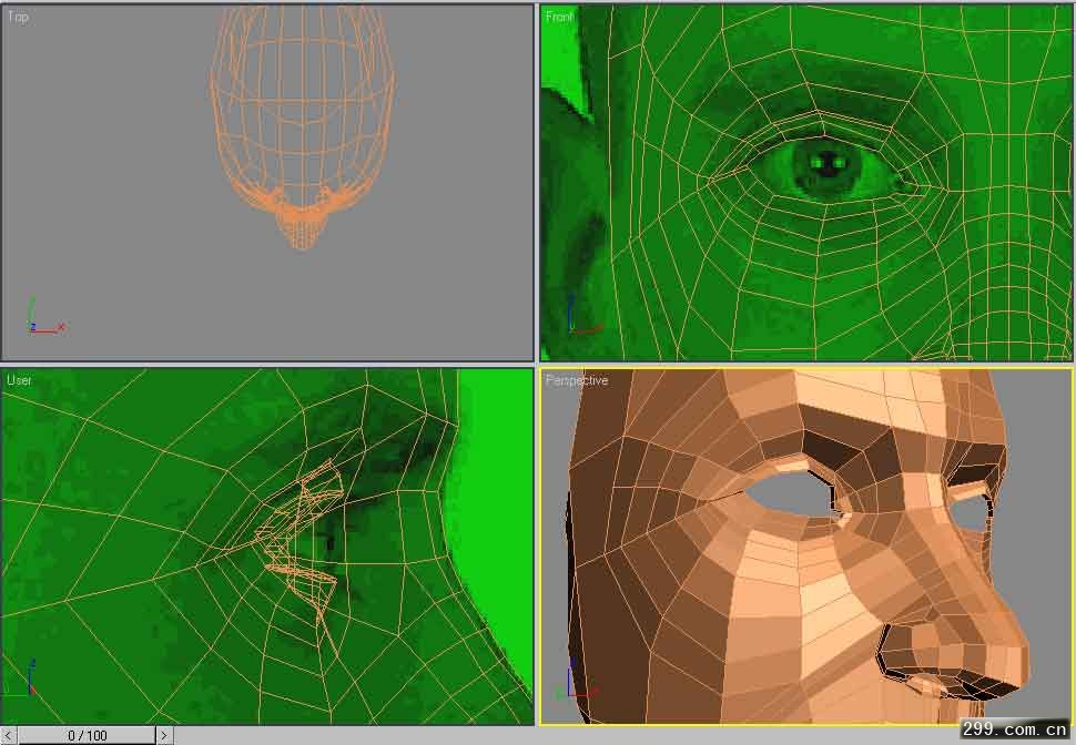 3DMAX人头模型老外建模制作教程.jpg