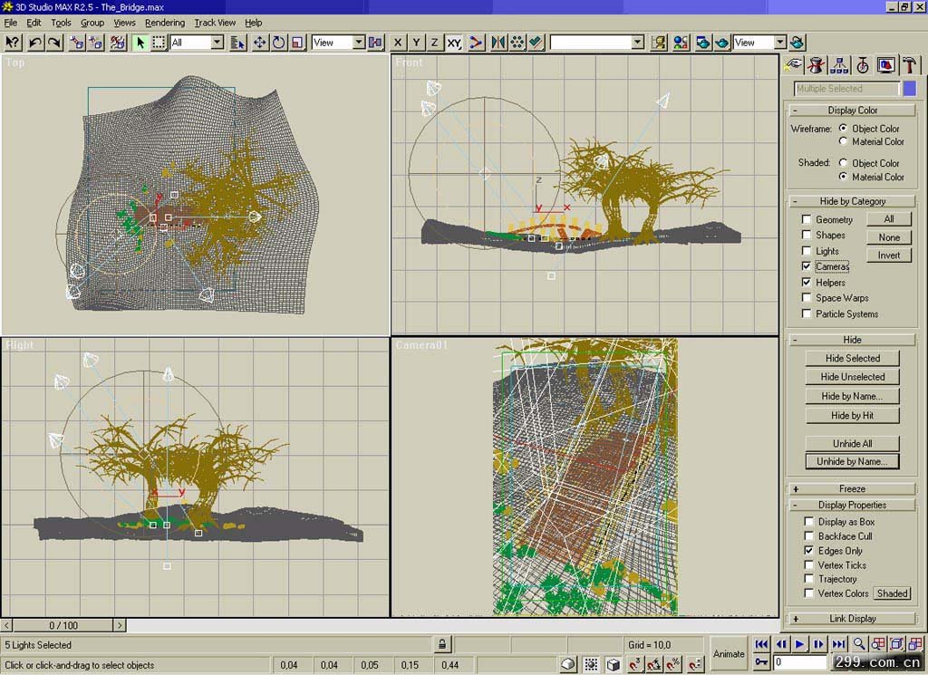 3d Max制作小桥教程.jpg