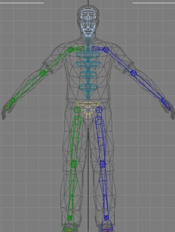 3D max中制作骨骼 - 孤狼舞动 - 舞 动 - S M 的博客 3D max中制作骨骼 - 孤狼舞动 - 舞 动 - S M 的博客