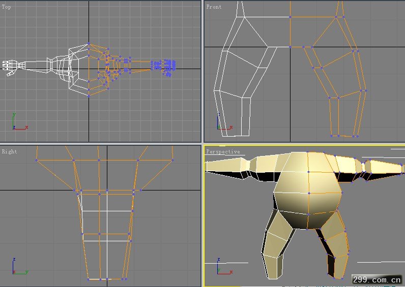 3DMAX制作卡通人物建模教程.jpg