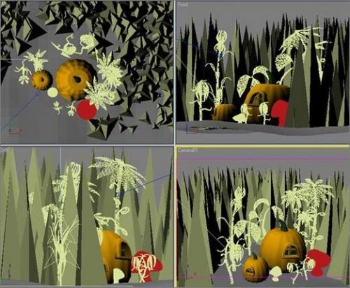 3ds Max教程:制作卡通风格菜园_天极设计在线design.yesky.com转载