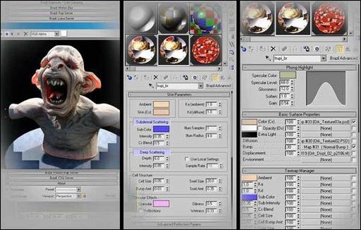 3DS MAX结合ZBrush建模打造妖魔