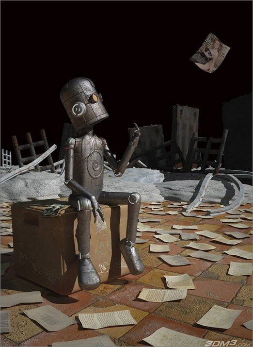 3Dsmax打造最睿智3D机器人教程