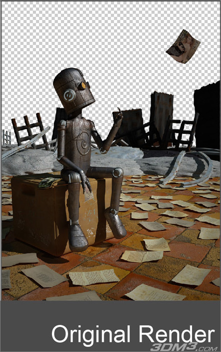 3Dsmax打造最睿智3D机器人教程