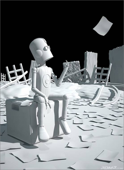 3Dsmax打造最睿智3D机器人教程