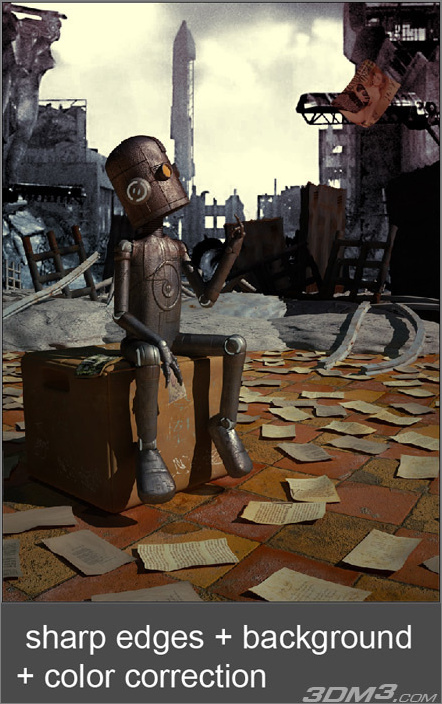 3Dsmax打造最睿智3D机器人教程