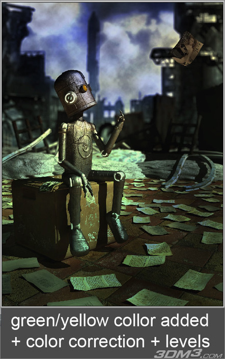 3Dsmax打造最睿智3D机器人教程