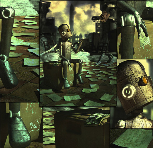 3Dsmax打造最睿智3D机器人教程